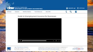 
                            4. Guide to Unemployment Insurance for Businesses - SC DEW - South Carolina Unemployment Employer Portal