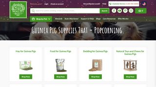 Guinea Pig Supplies & Accessories - Small Pet Select US ... - Small Pet Select Portal
