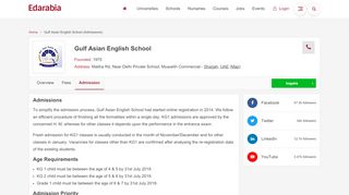
Gulf Asian English School (Admissions Guide) - Edarabia  
