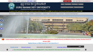 
                            7. Guru Nanak Dev University - Gne Portal
