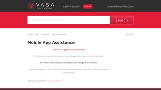 
                            2. Gympayment.com – VASA FITNESS - Vasa Member Portal