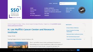 
                            8. H. Lee Moffitt Cancer Center and Research Institute | Society ... - Moffitt Cancer Center Email Portal