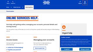 
                            2. Halifax UK | Online Banking Help | About Online - Halifax Portal Reset