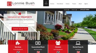 Hampton Roads Property Management | Lonnie Bush Property ... - Lynnhaven Management Tenant Portal