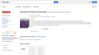 
                            8. Handbook of Addictive Disorders: A Practical Guide to ... - Ashbury Publishing Portal