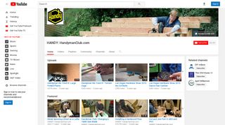 
                            1. HANDY: HandymanClub.com - YouTube - Handymanclub Home Portal