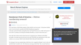 
                            3. Handyman Club of America - Lifetime membership renewal ... - Handymanclub Home Portal