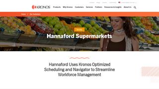 
                            8. Hannaford Supermarkets - Kronos - Meonline Hannaford Login