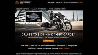 
                            8. Harley-Davidson® Visa Credit Card from U.S. Bank - Myhdfs Portal