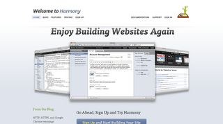 
                            8. Harmony Website Management - Harmony Web Login
