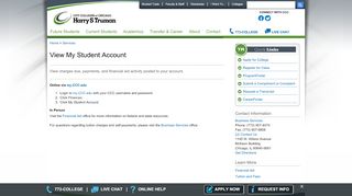 Harry S Truman - View My Student ... - City Colleges of Chicago - Truman Login