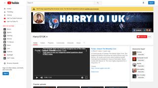 
                            2. Harry101UK - YouTube - Music Core Portal