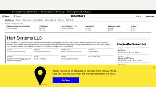 
                            4. Hart Systems LLC - Company Profile and News - Bloomberg ... - Hart System Clars Login