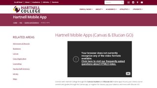 
                            2. Hartnell Mobile App - Hartnell Canvas Sign Up