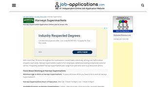 
                            4. Harveys Application, Jobs & Careers Online - Harveys Careers Portal