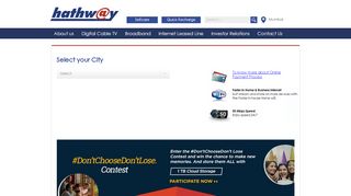 
                            5. Hathway Broadband Customer Login - Enjoy High Speed ... - Hathway Connect Login