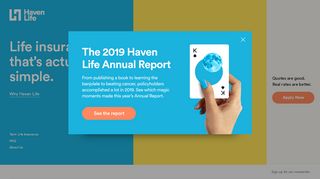 
                            4. Haven Life: Life Insurance That's Actually Simple - Instant Life Portal