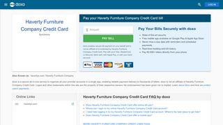 
                            6. Haverty Furniture Company Credit Card | Pay Your Bill Online ... - Havertys Account Login