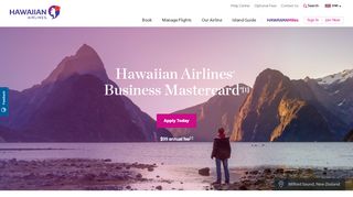 
                            3. Hawaiian Airlines® Business Mastercard® | Hawaiian Airlines - Hawaiian Airlines Business Credit Card Portal