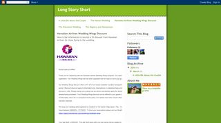 
                            5. Hawaiian Airlines Wedding Wings Discount - Long Story Short - Hawaiian Airlines Wedding Wings Portal