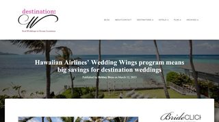 
                            2. Hawaiian Airlines' Wedding Wings program means big ... - Hawaiian Airlines Wedding Wings Portal