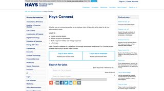 
                            1. Hays Connect | Hays - Hays Connect Portal