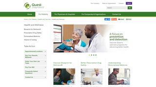 
                            6. Health and Test Info : Health and Wellness - Quest Diagnostics - Blueprintforwellness Com Portal