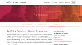 Health Assessment – RedBrick Health