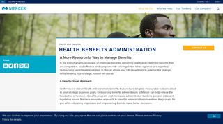 
                            3. Health Benefits Administration Company & Services | Mercer - Mercer Provider Portal