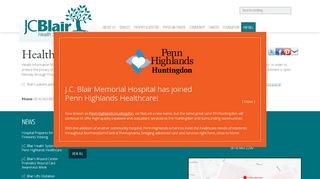 
Health Information Management (HIM) | JC Blair Memorial Hospital

