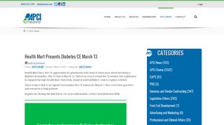 
                            7. Health Mart Presents Diabetes CE March 13 - Health Mart University Portal