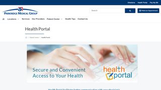 
                            3. Health Portal | Parkridge Medical Group - Parkridge Patient Portal