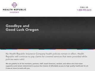 Health Republic Closing FAQs Archives – Health Republic ...