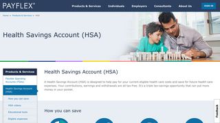 
                            8. Health Savings Account – Products and Services | PayFlex - Aetna Chase Hsa Account Portal