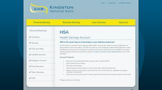 
                            16. Health Savings - Kingston National Bank - Smart Hsa Portal