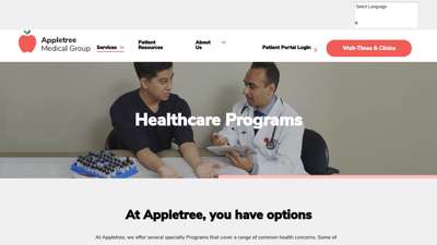 Healthcare Programs  Medical Services  Appletree Medical ...