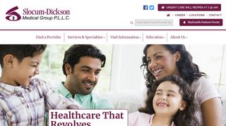 
                            1. Healthcare That Revolves Around You » Slocum Dickson Medical Group - Slocum Dickson Patient Portal