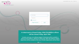 
                            1. HEALTHCAREfirst | Username / Password Sign In - Healthcarefirst Portal Page