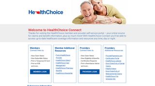 
                            4. HealthChoice - Insurance Services Of Lubbock Provider Login