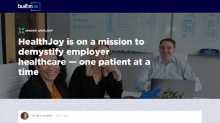 
                            7. HealthJoy is on a mission to demystify employer healthcare ... - Healthjoy Portal