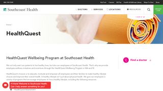
                            8. HealthQuest Wellness Program in MA & RI | Employee Wellness - Healthquest Portal