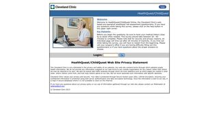 
                            6. HealthQuest/ChildQuest Online Login - Healthquest Portal
