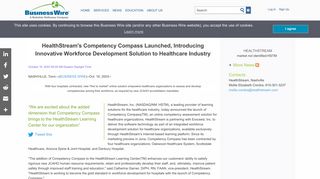 
                            9. HealthStream's Competency Compass Launched, Introducing ... - Oakwood Healthstream Portal