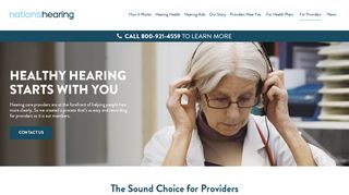 
                            1. Hearing Benefit Provider Resources | NationsHearing - Nations Hearing Provider Portal