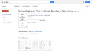 
                            8. Hearings, Reports and Prints of the Senate Committee on ... - Rosedale School Loop Portal