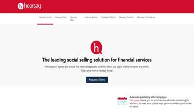 Hearsay Social  The Leading Social Selling Solution for ...