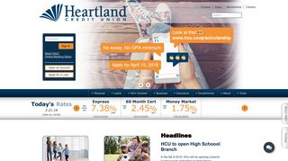 
                            4. Heartland Credit Union: Home - Hcu Portal