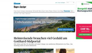 
                            6. Heimreisende brauchen viel Geduld am Gotthard-Südportal - News ... - Stau Gotthard Süd Portal
