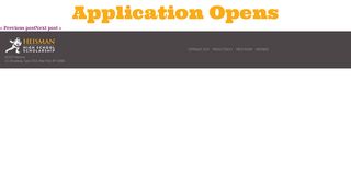 
Heisman High School Scholarship » Application Opens
