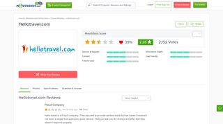 
                            8. HELLOTRAVEL.COM Reviews, Feedback, Complaint ... - Travel Agents Hellotravel Portal